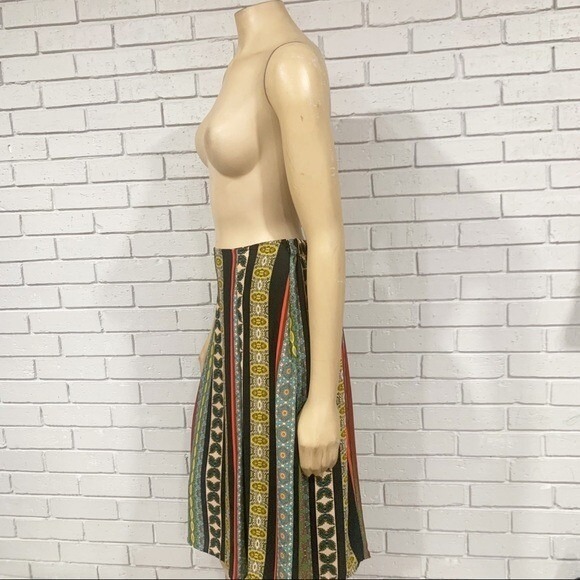 Anthropologie Eri + Ali Scarf Print Skirt - Size Small - Picture 3 of 9